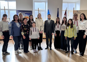 У Латвії відкрилася виставка робіт за участю учнів Полтавської дитячої художньої школи імені Святослава Пашинського