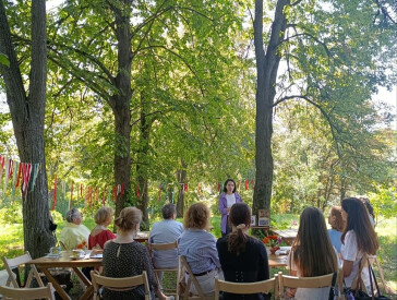 Літературна кав’ярня «За філіжанкою чаю з Панасом Мирним»