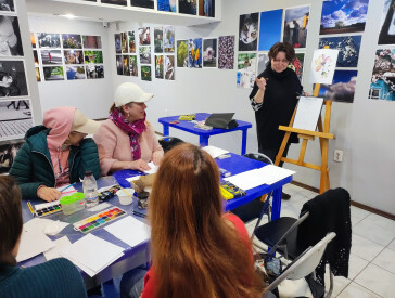 Майстерклас мисткині та фотохудожниці Ельвіри Дутової