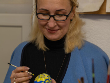 Майстер клас в рамках участі у міжрегіональній ініціативі «Великодній оберіг єдності»