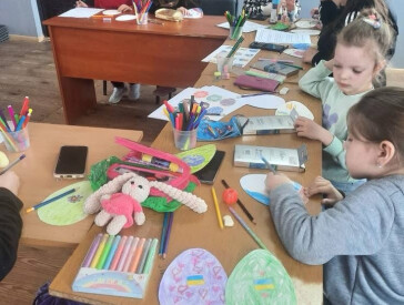 Обереги з ЦКД несуть тепло Великодня на передову
