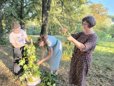 Етнографічне дійство «Спаси. Спасівка: традиції наших предків» на садибі Панаса Мирного
