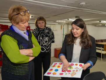 Майстер клас в рамках участі у міжрегіональній ініціативі «Великодній оберіг єдності»