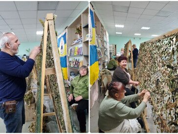 Дружнє спілкування з волонтерами із Чехії