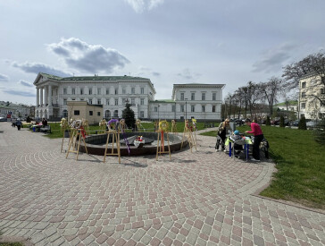 "Містечко майстрів" у Студентському сквері ім. А.Орлова. 17 квітня з 11:00 до 15:00