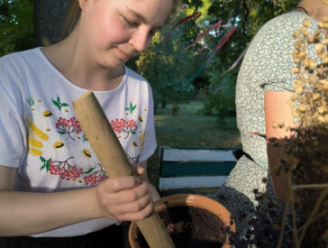 Етнографічне дійство «Спаси. Спасівка: традиції наших предків» на садибі Панаса Мирного