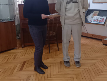 Презентація виставки живопису відомого килимаря Євгена Пілюгіна