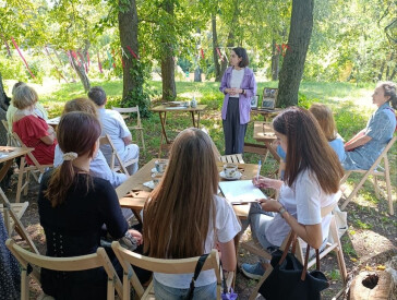 Літературна кав’ярня «За філіжанкою чаю з Панасом Мирним»