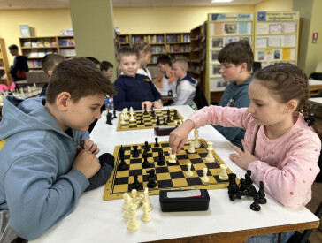 Шахова весна у бібліотеці