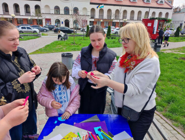 Великоднє містечко майстрів у Студентському сквері