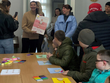 Майстер-клас для особливих дітей у музеї Короленка
