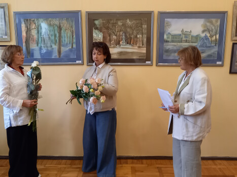 22 вересня 2026 р. у Полтавському літературно-меморіальному музеї І. Котляревського відкрилась персональна виставка живопису члена Полтавської обласної організації НСХУ Марини Леонович.