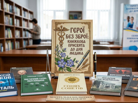 Герої без зброї: книжкова присвята до Дня медичних працівників