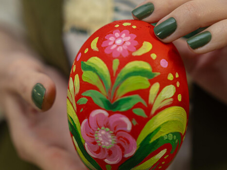 Майстер клас в рамках участі у міжрегіональній ініціативі «Великодній оберіг єдності»