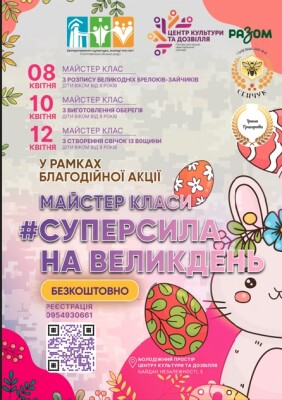 Центр культури та дозвілля об’єднує Україну навколо благодійної ініціативи